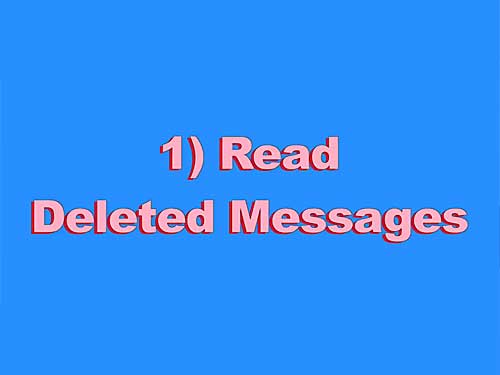 پیام های پاک شده در واتساپ و تلگرام را بخوانیم